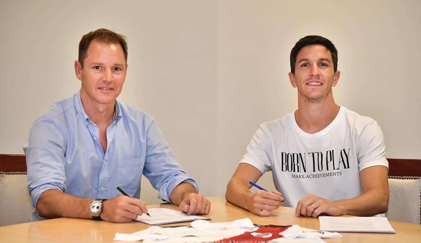 Nacho Fernández é apresentado no River Plate e explica sua saída do Atlético Mineiro