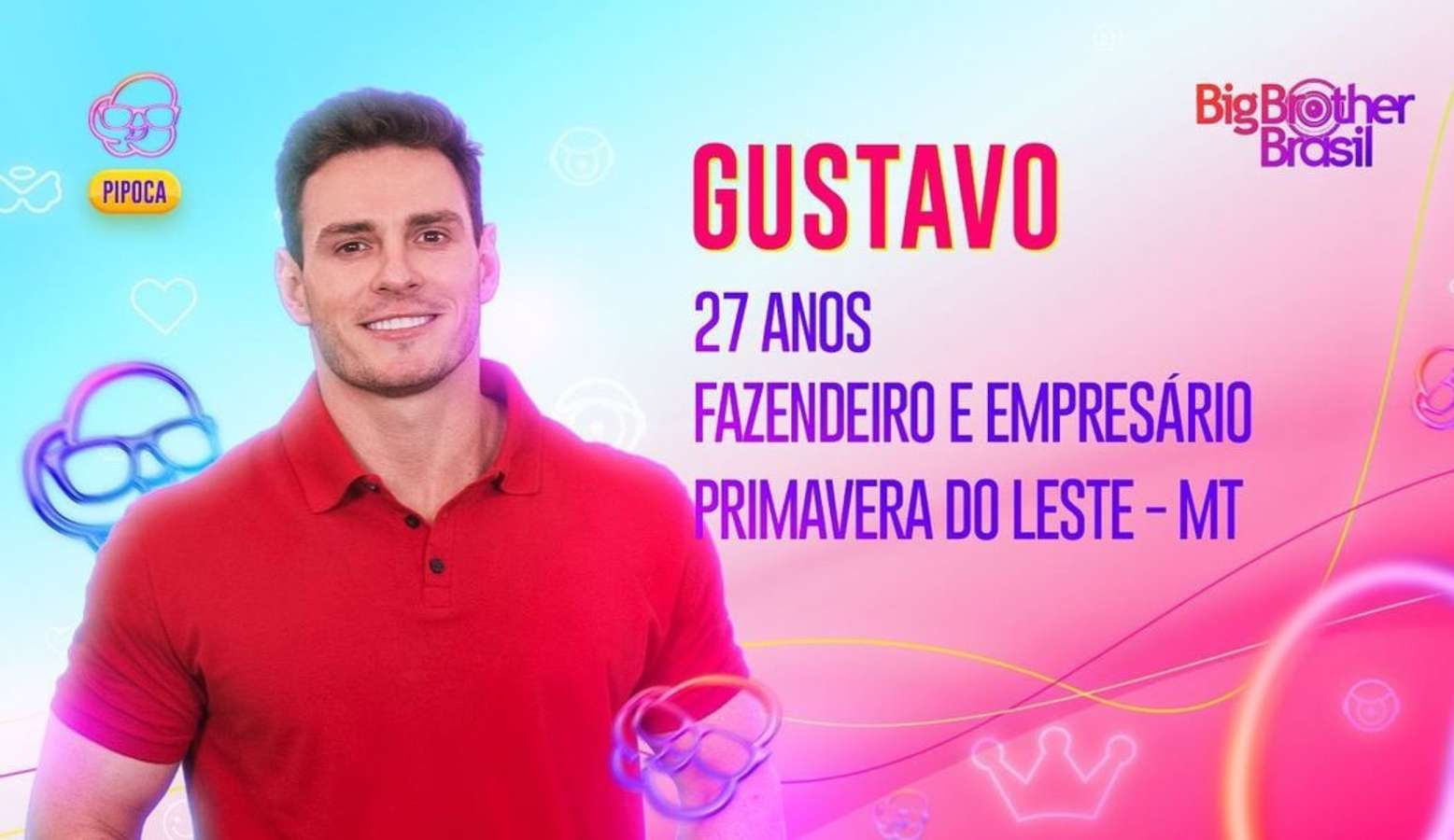 Saiba quem é Gustavo do BBB 23
