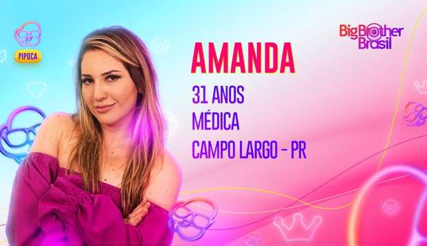 Saiba quem é Amanda do BBB 23