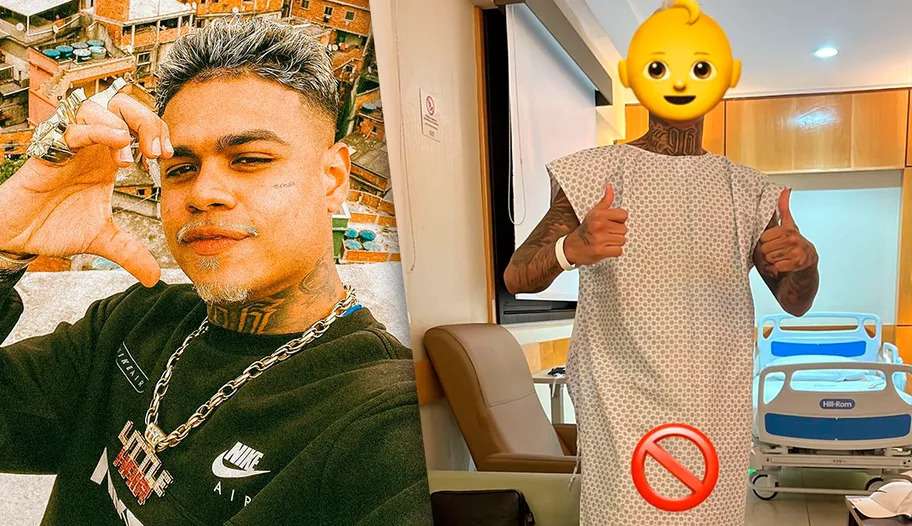 MC Cabelinho revela ter arrependimento em não congelar sêmen antes da cirurgia de vasectomia