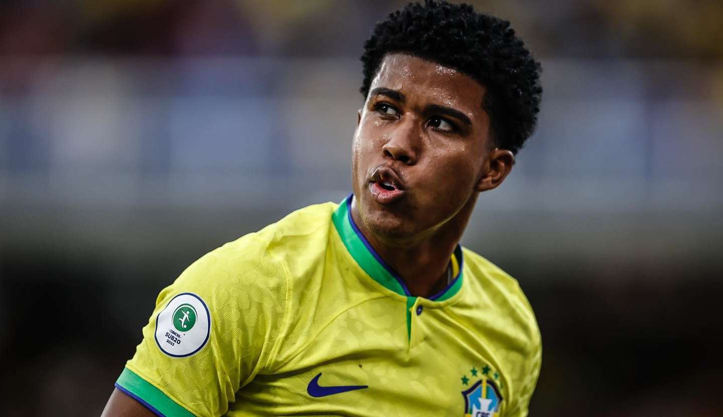 Craque do jogo: após ser destaque, Andrey comemora classificação do Brasil no sul-americano sub-20