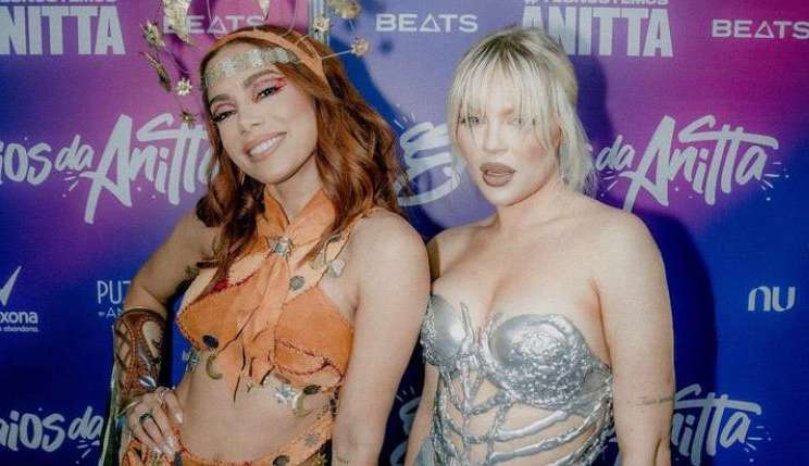 Ensaios da Anitta: Cantora recebe Luísa Sonza e Juliette em Recife