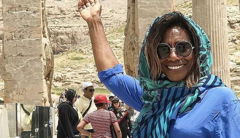 Glória Maria teve 15 passaportes e já visitou mais de 160 países ao longo da carreira