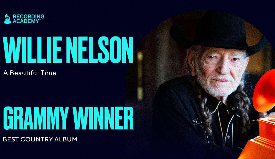 Grammy Awards 2023: Willie Nelson vence a categoria “Melhor Álbum Country” com “A Beautiful Time”