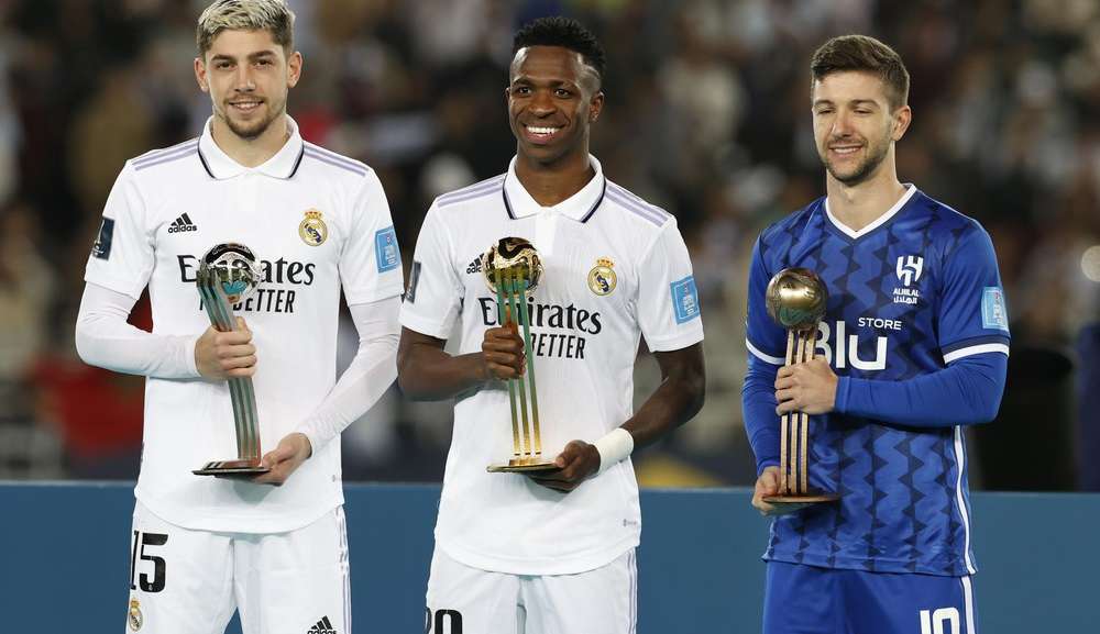 Vinicius Junior é eleito o melhor jogador do Mundial de Clubes