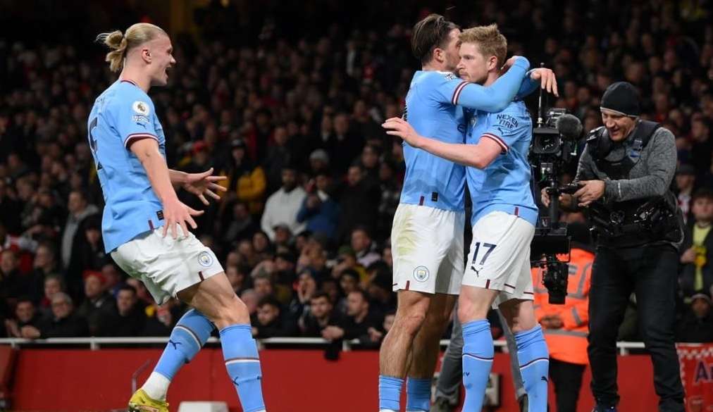 Haaland volta a marcar e iguala a Agüero em número de gols pelo City