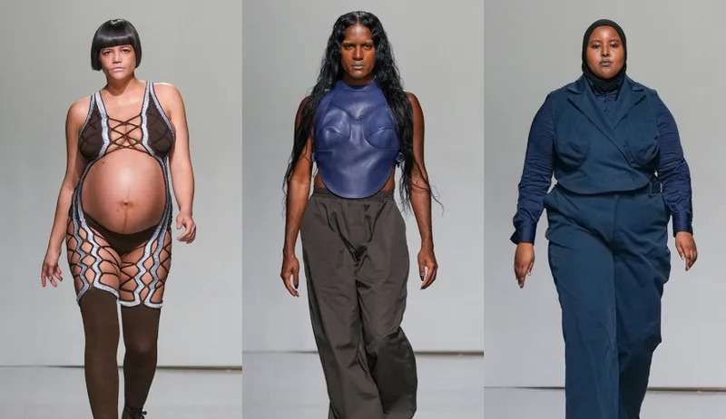 Estilista  Sinéad O”Dwyer inova mais uma vez na London Fashion Week