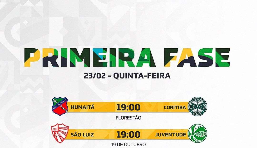 Copa Do Brasil tem mais cinco confronto nesta quinta-feira