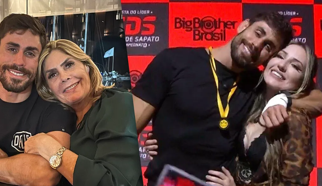 BBB:  ‘Casal Top’ comenta mãe de Cara de Sapato em foto do filho com Amanda