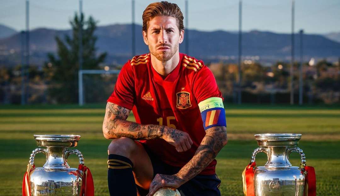 Jogador Sergio Ramos anuncia aposentadoria da seleção espanhola
