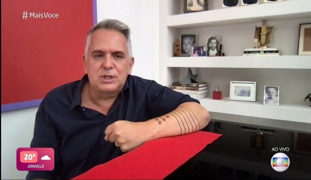 Orlando Morais se emociona ao falar da luta contra a Covid-19