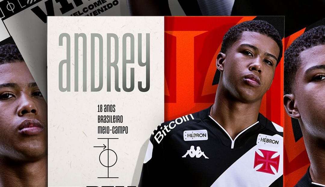 De volta para casa: Vasco Anuncia o retorno de Andrey Santos