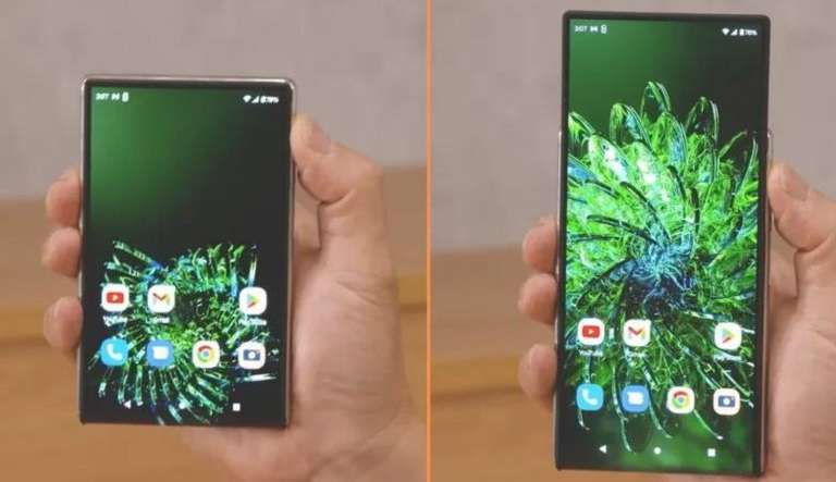 Motorola apresenta aparelho com tela expansível