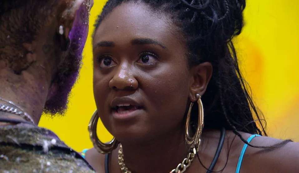 Sarah discute com Fred e faz promessa pós-Paredão