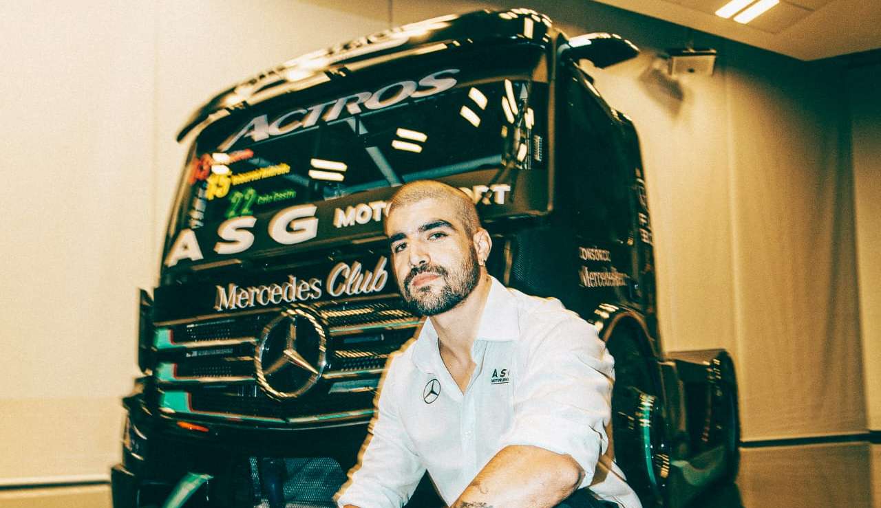 Caio Castro participa de coletiva de imprensa sobre nova fase na carreira de piloto com estreia na Copa Truck