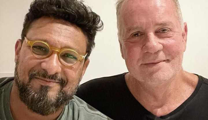 Marido de Luiz Fernando Guimarães emociona internautas ao falar da adoção de seus filhos