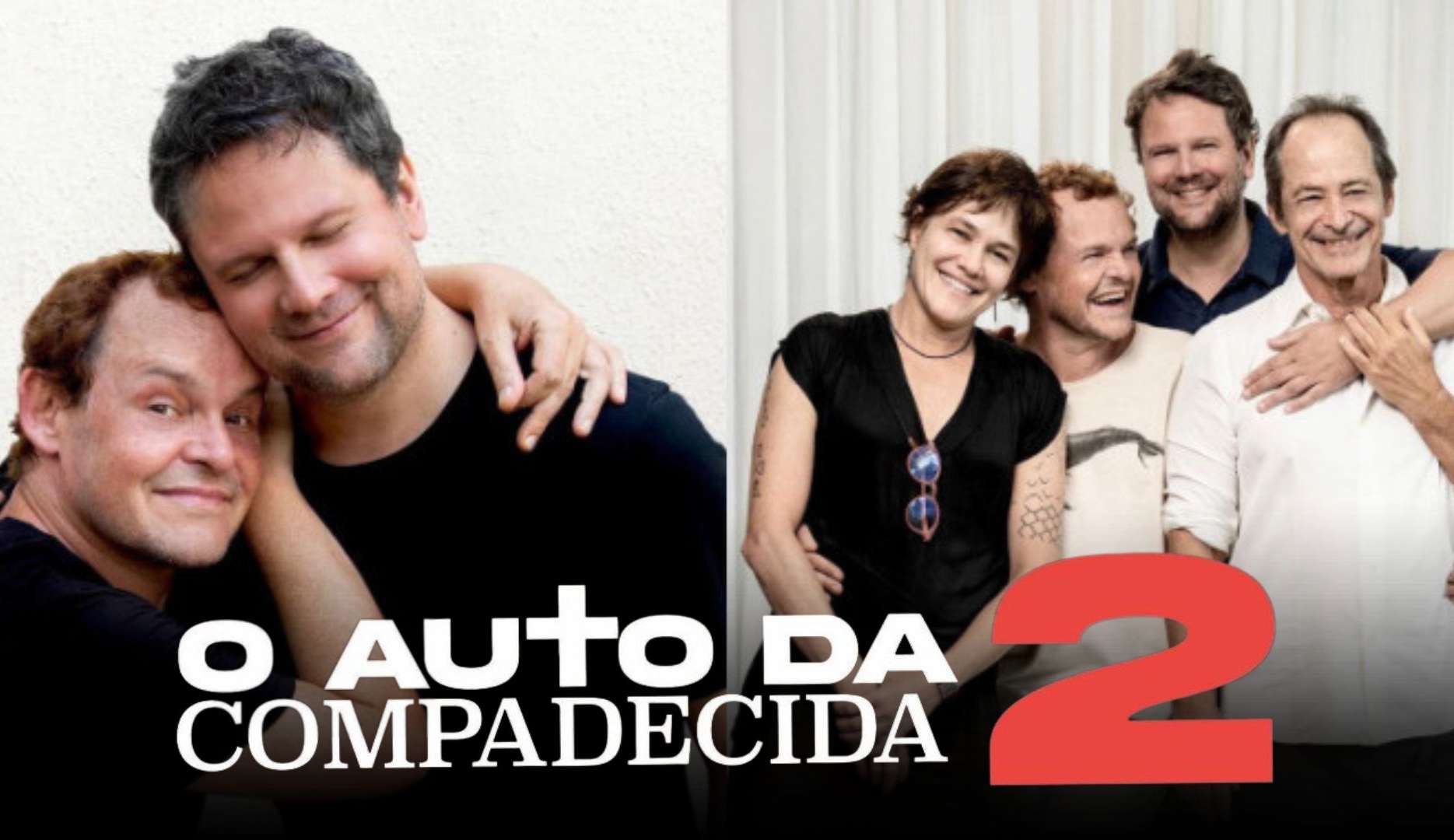 Selton Mello e Matheus Nachtergaele anunciam “O Auto da Compadecida 2”