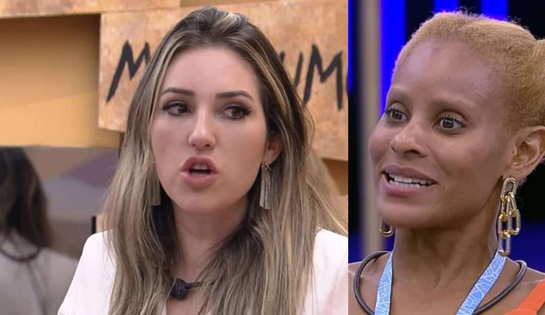 Amanda e Aline desconfiam que receberam emoji de planta de Gabriel