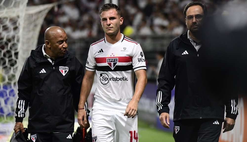 São Paulo confirma a ruptura no ligamento de Giuliano Galoppo, e não tem previsão de retorno