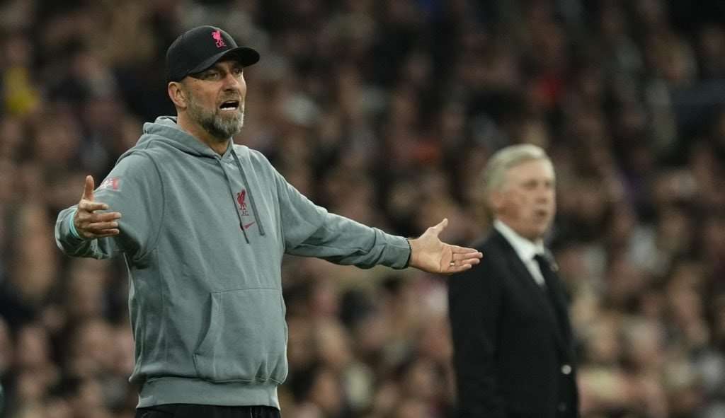 Klopp reconhece a derrota do Liverpool sobre o Real Madrid pela Champions