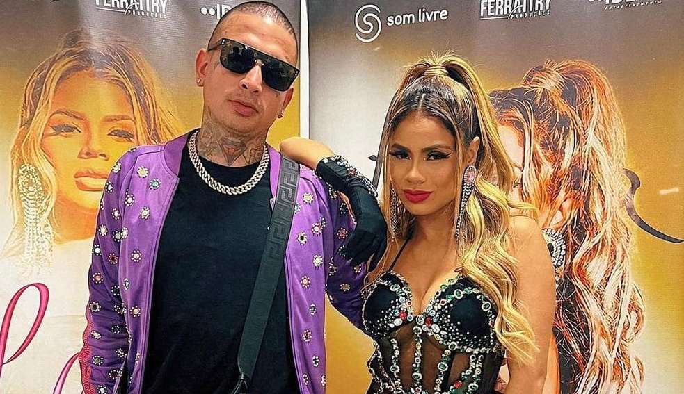 Lexa freta jato para encontrar com o marido MC Guimê