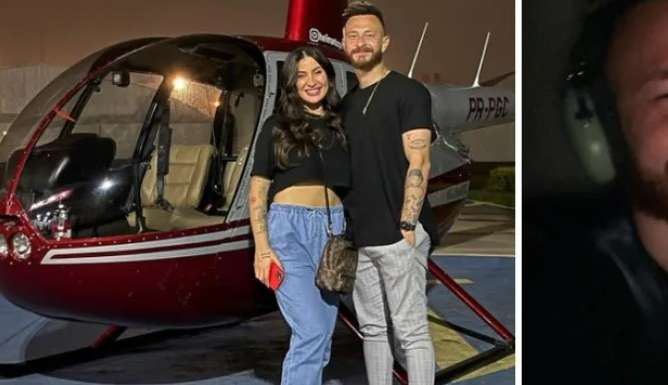 Aeronave que caiu na última sexta é a mesma usada por Fred e Bianca Boca Rosa em 2021
