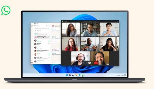 WhatsApp para computador agora permite chamadas de voz e vídeo com mais pessoas