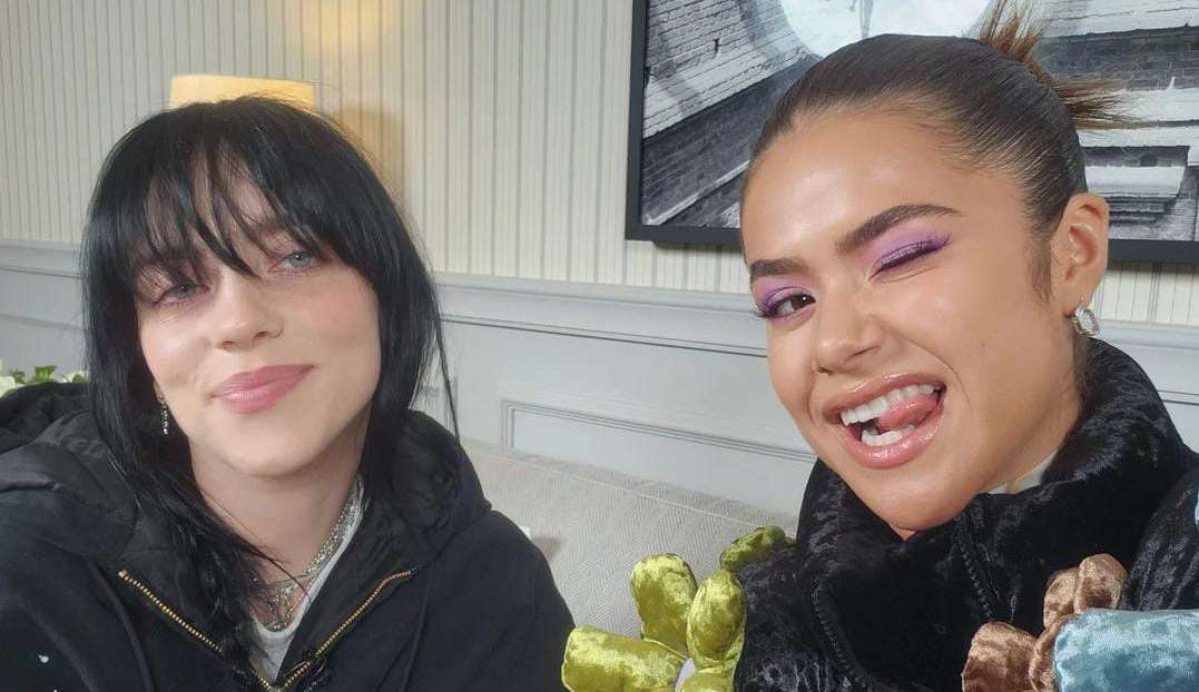 Maísa entrevista Billie Eilish no primeiro show no Brasil