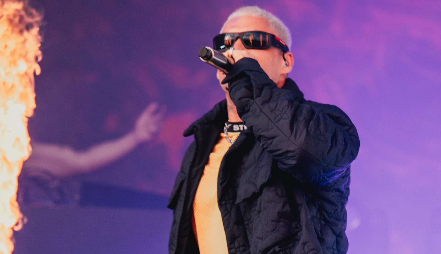 Filipe Ret faz retrospectiva da carreira em estreia no Lollapalooza