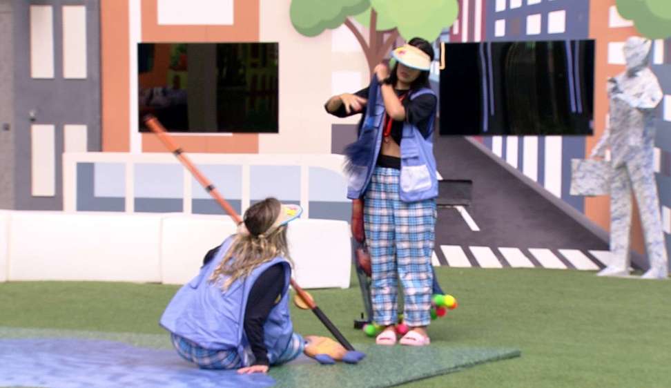 “Dormi menos que você”, diz Bruna Griphao para Larissa em desentendimento no Castigo do Monstro