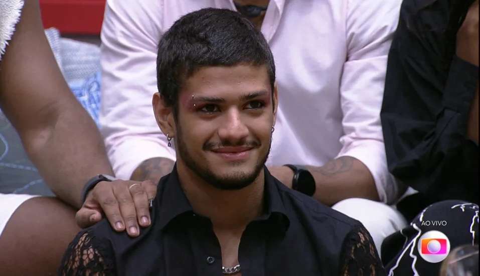 Gabriel Santana foi eliminado com 56,45% dos votos