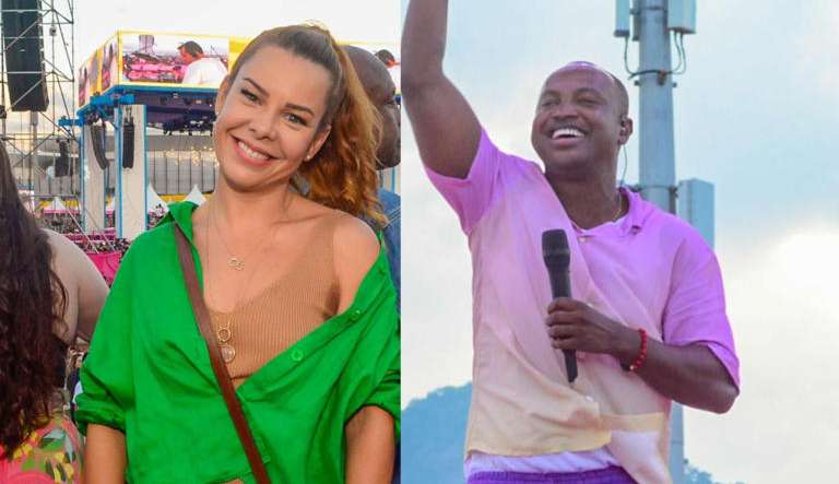 Fernanda Souza curte show de Thiaguinho e reação do público impressiona