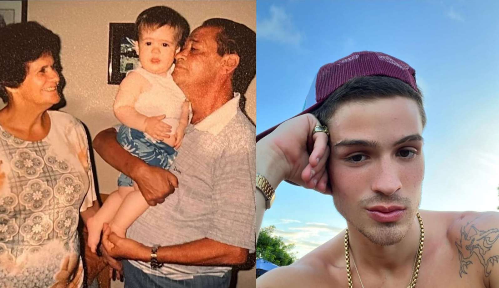 João Guilherme lamenta morte da avó, Dona Carmem