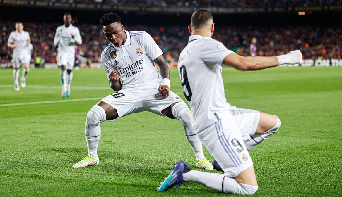 Real Madrid goleia Barcelona e está na final da Copa do Rei