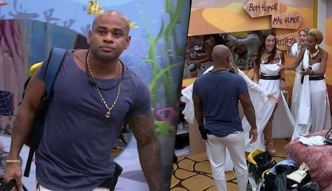 BBB 23: Cezar troca de quarto e causa confusão na casa