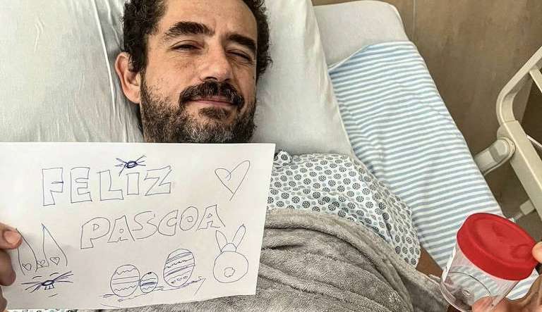 Felipe Andreoli passa por cirurgia e diz: “Uma dor Inenarrável”