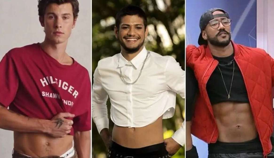 Moda cropped para homens está de volta em 2023