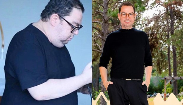 Junior Mendes, maquiador das celebridades, surpreende ao mostrar antes e depois da bariátrica
