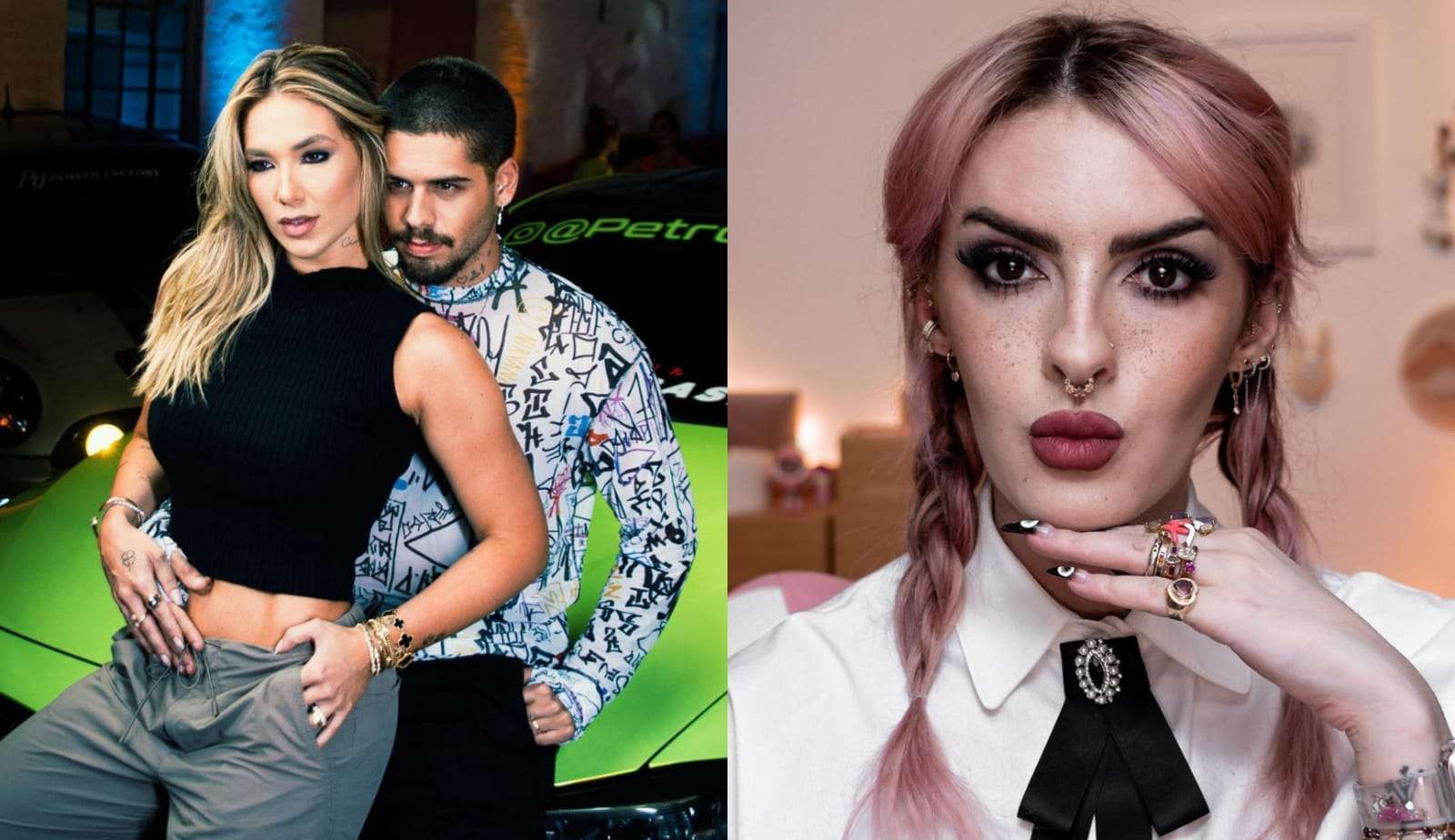 Virgínia e Zé Felipe mandam indireta para Karen Bachini em live