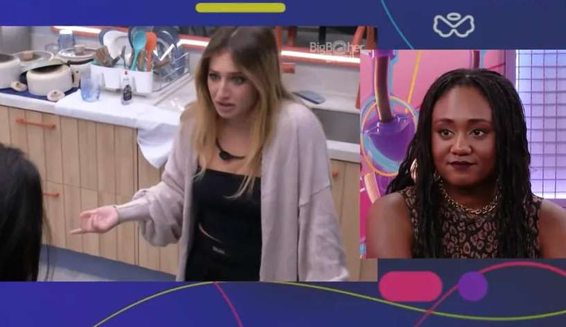 Sarah Aline esclarece rivalidade com Bruna Griphao