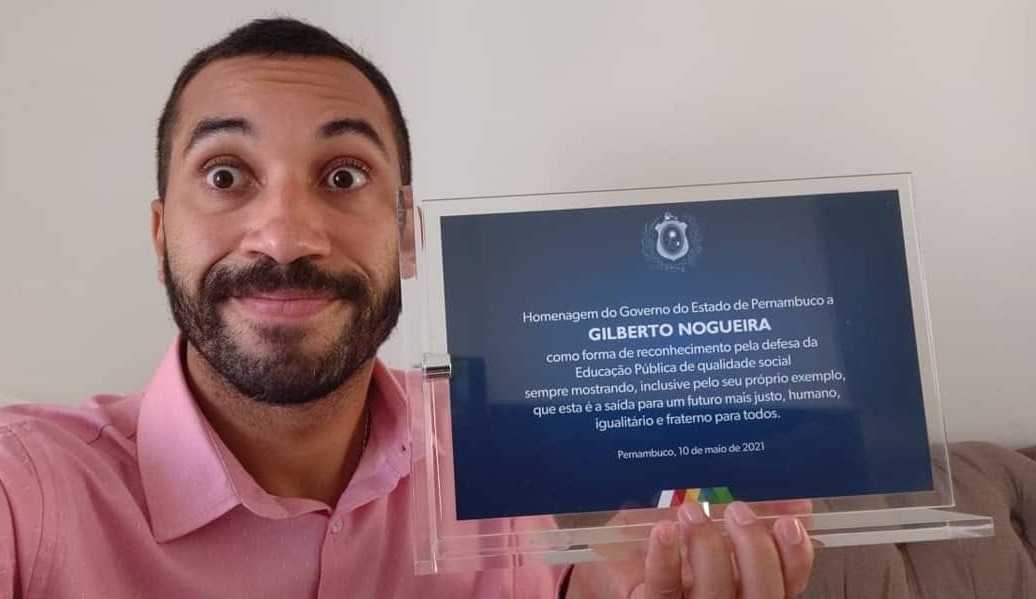 Gil do Vigor recebe homenagem do Governo do Estado de Pernambuco