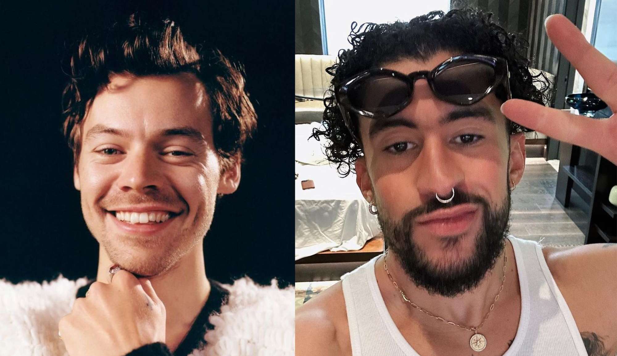 Insulto a Harry Styles é exibido durante show de Bad Bunny