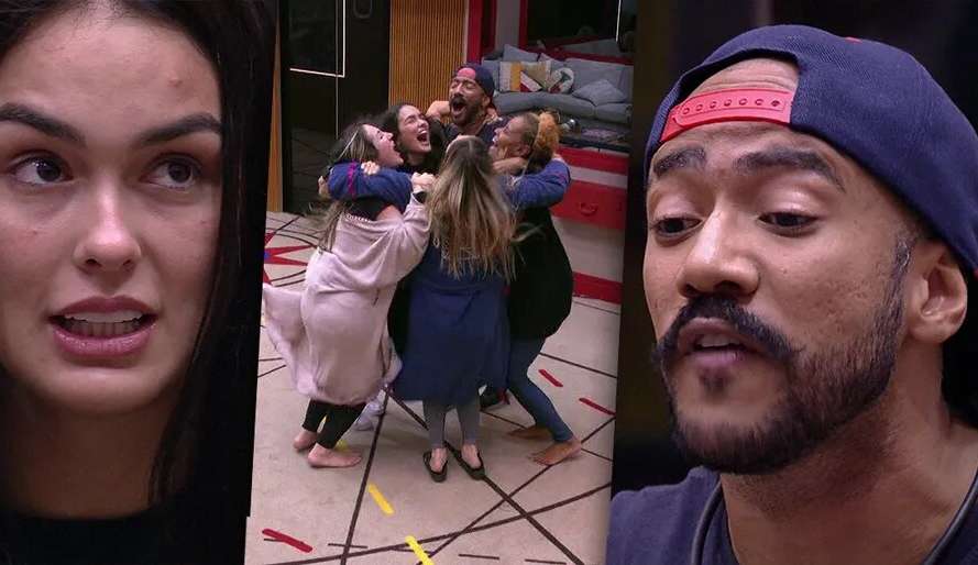 Madrugada agitada no BBB tem troca de farpas, festa e comemoração pelo top 5