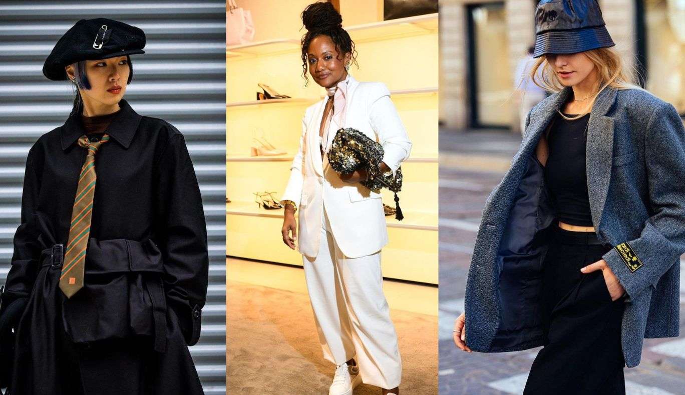 Peças masculinas que ocuparam o closet feminino