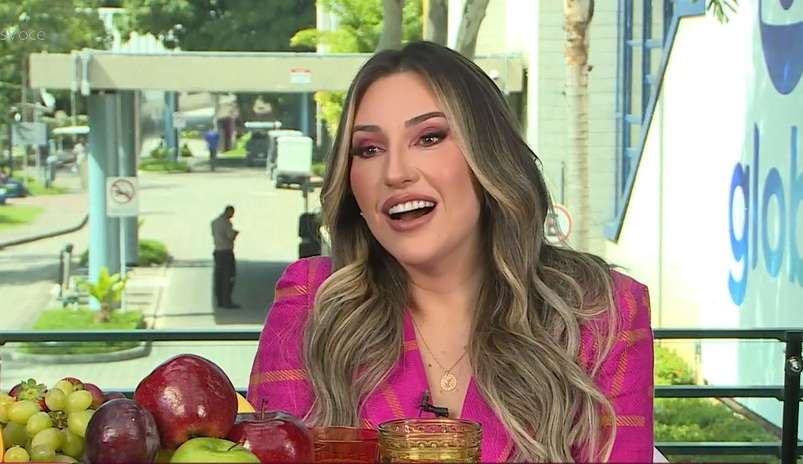 “Saio totalmente transformada”, diz Amanda no Mais Você após vencer o BBB 23