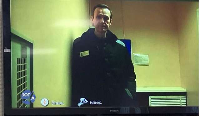 Navalny líder da oposição Rússia afirma que pode pegar mais 30 anos de prisão por terrorismo