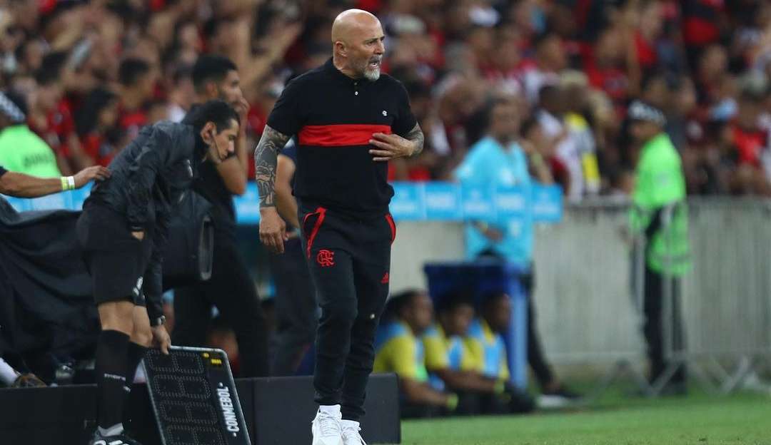 Sampaoli faz análise sobre desempenho do Flamengo e fala sobre “time invencível”