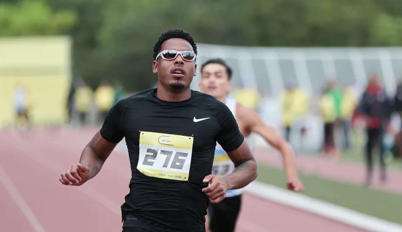 ex-BBB Paulo André retorna ao atletismo em competição em São Paulo
