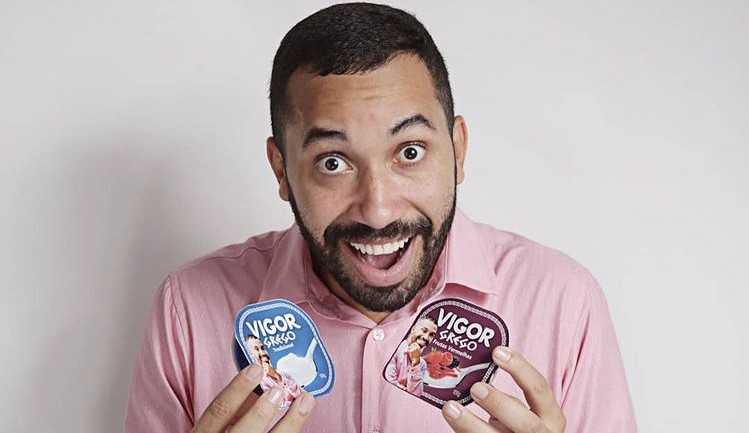 Vigorou: Gilberto Nogueira, do BBB21, além de ser o mais novo contratado pela Rede Globo, se tornou também o garoto-propaganda da rede de laticínios Vigor