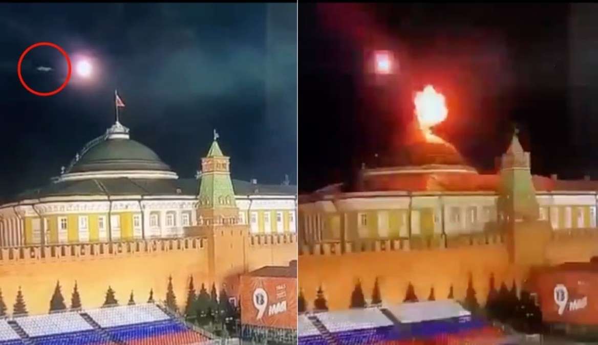 Rússia acusa EUA de atacar o Kremlin com drones